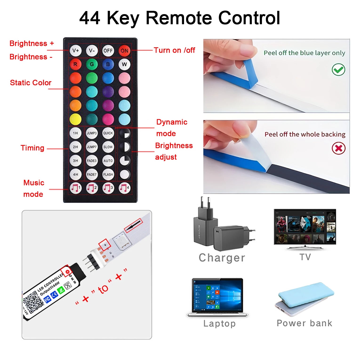 RGB LED Light Strips